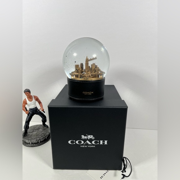 Coach Accessories - Coach Snow Globe With Rexy And Snowman NIB